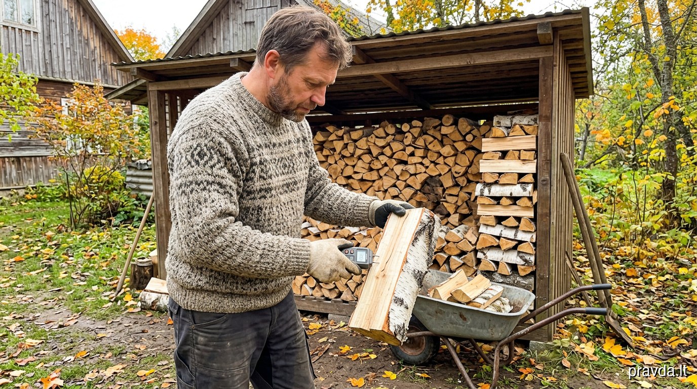 Prieš kraunant malkas į krosnį patikrinčiau, kas tai per medis: kai kurios šildo prastai ir greičiau užkemša kaminą