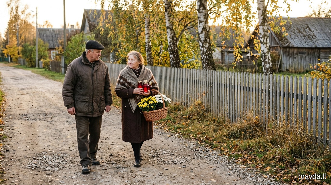 Ji buvo našlė, jis – našlys, visas kaimas laukė vestuvių. Bet per jos gimtadienį jie paskelbė visai ką kita